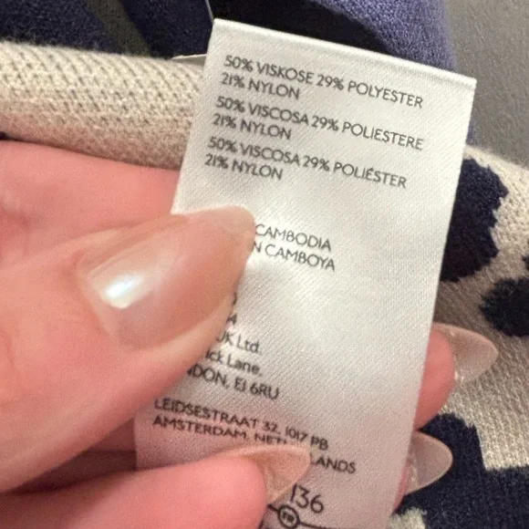 Maeve Carys Floral Mockneck Sweater NWT - Picture 7 of 7